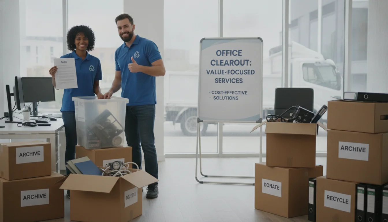 Office Cleanout FAQs: Cost, Scheduling, Electronics & What’s Next in San Mateo